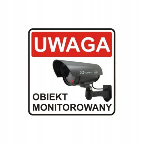 2x atrapa kamery dioda LED IR zewnętrzna nocna