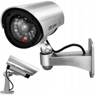 ATRAPA KAMERY MONITORING NOC KAMERA IR + LED ALARM