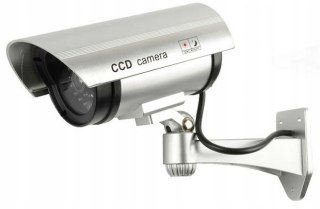 ATRAPA KAMERY MONITORING NOC KAMERA IR + LED ALARM