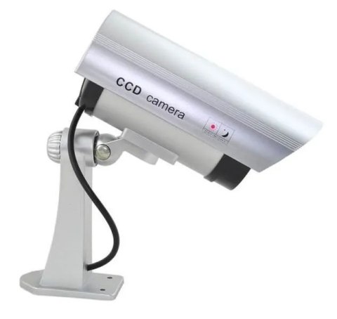 ATRAPA KAMERY MONITORING NOC KAMERA IR + LED ALARM