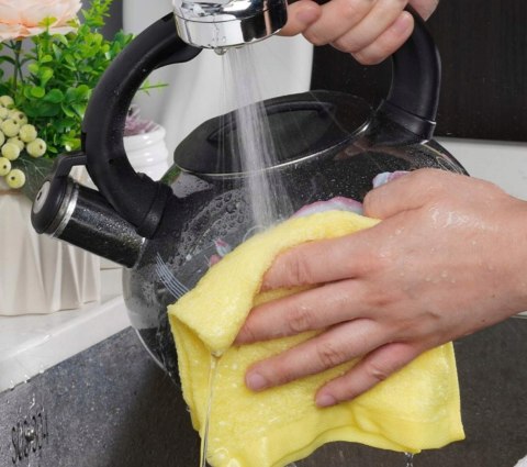 Czajnik Emaliowany Retro 3,0L z Automatycznym Gwizdkiem Indukcja Gaz