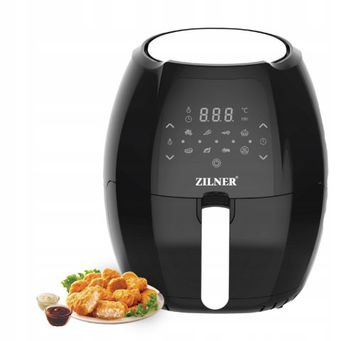 FRYTKOWNICA BEZTŁUSZCZOWA AIR FRYER FRYTOWNICA DUŻY WSAD 7 PROGRAMÓW 7,7L