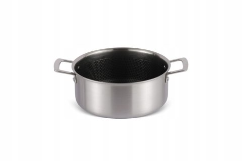 GARNEK STAL NIERDZEWNA TRI PLY 24CM GLEBOKOŚĆ 10,5CM MASTER PAN MP-2701