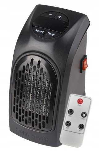 GRZEJNIK ścienny MINI TERMOWENTYLATOR 400W + PILOT