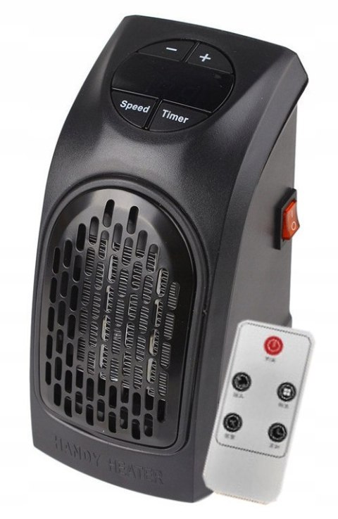 GRZEJNIK ścienny MINI TERMOWENTYLATOR 400W + PILOT