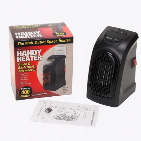 GRZEJNIK ścienny MINI TERMOWENTYLATOR 400W + PILOT