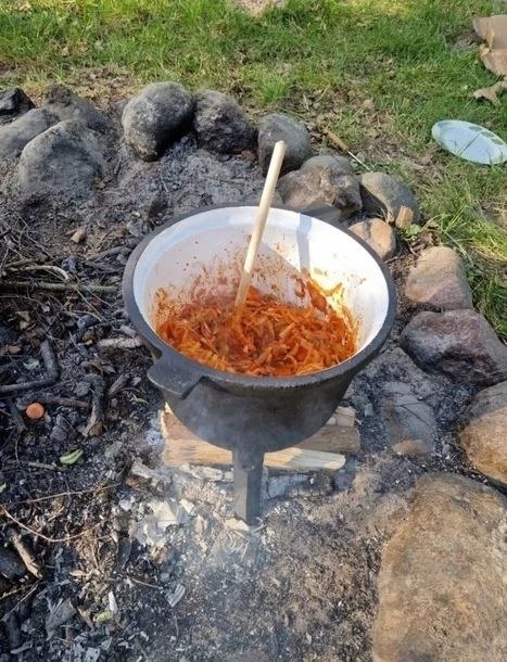 KOCIOŁEK ŻELIWNY EMALIOWANY 10L Garnek duŻy solidny