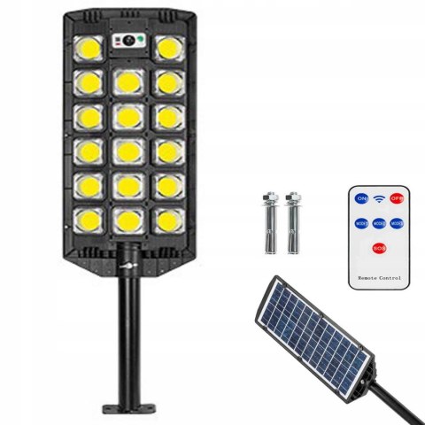 Lampa uliczna Solar 1 W 30000 lm zasilanie solarne