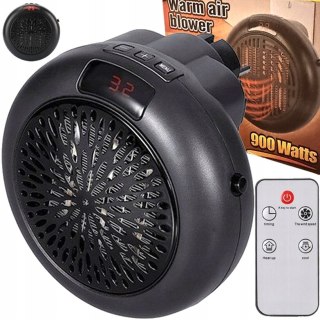 MOCNY MINI GRZEJNIK ELEKTRYCZNY OGRZEWACZ FARELKA do kontaktu 900W