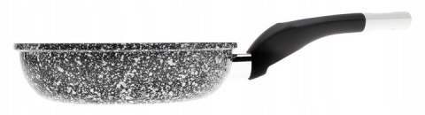 PATELNIA ALUMINIOWA MARMUROWA MASTER PAN 28 cm granitowa