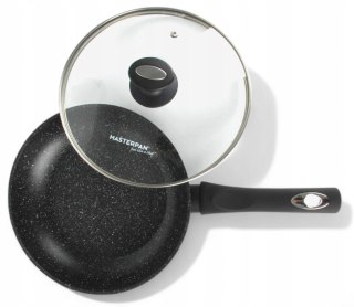 Patelnia tradycyjna Masterpan PREMIUM 28 cm granitowa