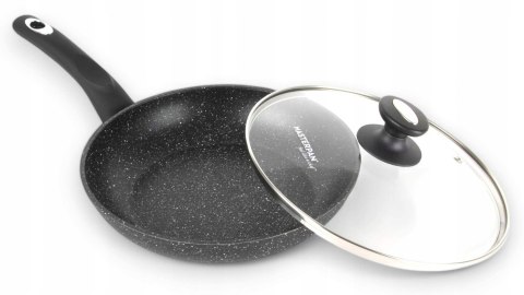 Patelnia tradycyjna Masterpan PREMIUM 28 cm granitowa