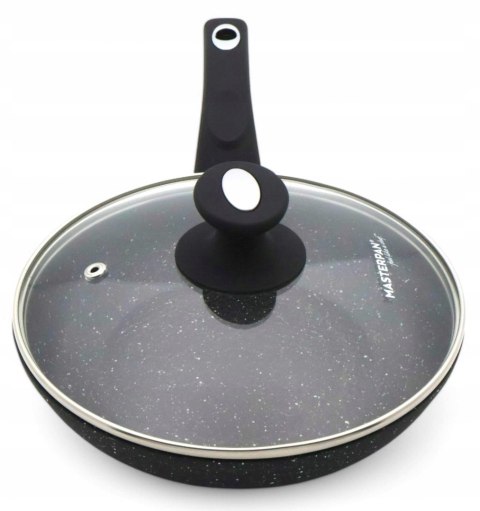 Patelnia tradycyjna Masterpan PREMIUM 28 cm granitowa