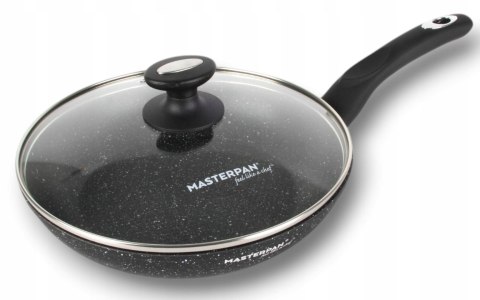 Patelnia tradycyjna Masterpan PREMIUM 30 cm granitowa