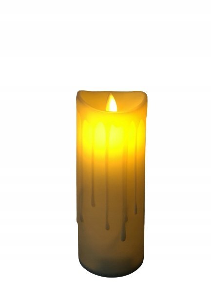 Świeca ZNICZ LED wkład do znicza ruchomy płomień Świeczka 11cm