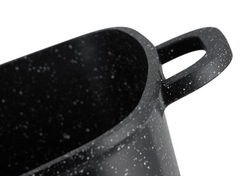 Brytfanna non-stick Edenberg Garnek kwadratowy marmurkowy 26cm 5.5L