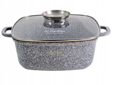 Brytfanna non-stick, Garnek Brytfanna do Zapiekania MARMUROWA 5,5 l