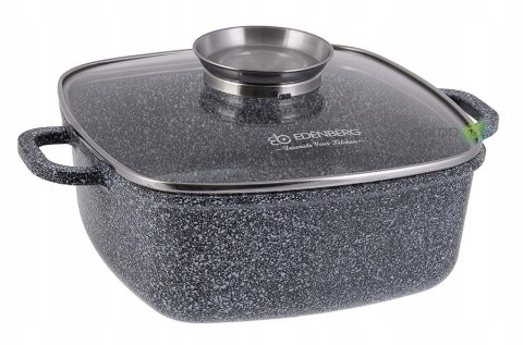 Brytfanna non-stick, Garnek Brytfanna do Zapiekania MARMUROWA 5,5 l