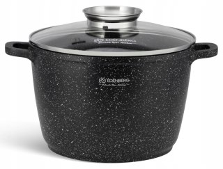 GARNEK Ceramiczny Marmurowy KOCIOŁEK Głęboki Wysoki 14l 32cm