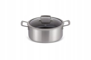 GARNEK STAL NIERDZEWNA TRI PLY 24CM GLEBOKOŚĆ 10,5CM MASTER PAN MP-2701