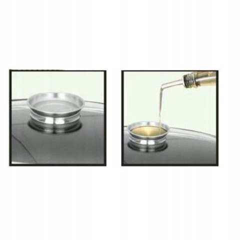 Garnek tradycyjny Edenberg Ganrek marmurowy NON-STICK 32cm 10.0L 10 l