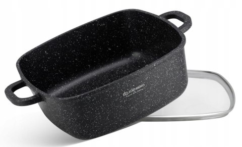 Garnek tradycyjny Edenberg Garnek kwadratowy marmurkowy 28cm 6.5L