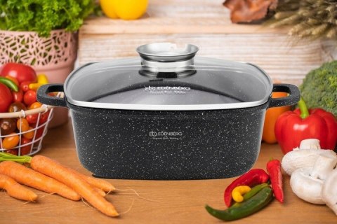 Garnek tradycyjny Edenberg garnki marmurkowe 2,8 l