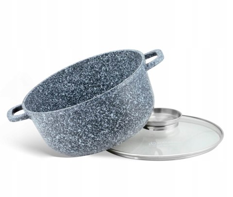 Garnek tradycyjny Ganrek marmurowy NON-STICK 32cm 10 l
