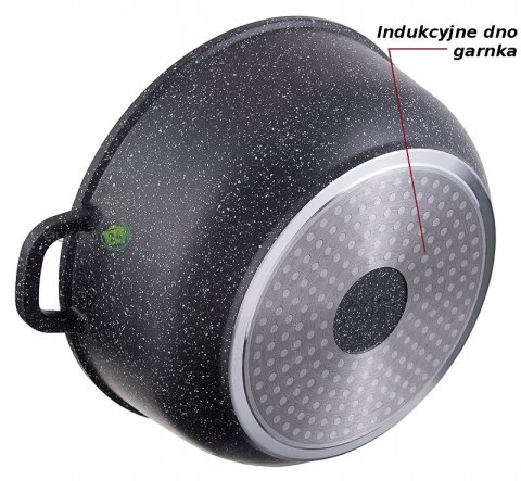 Garnek tradycyjny marmurkowy 4,5 l