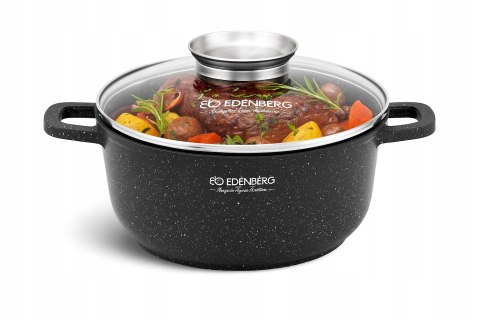 Garnek tradycyjny marmurkowy 4,5 l