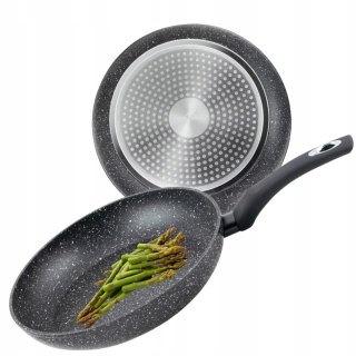 Patelnia do smażenia ceramiczna Marmurowa 30cm indukcja gaz