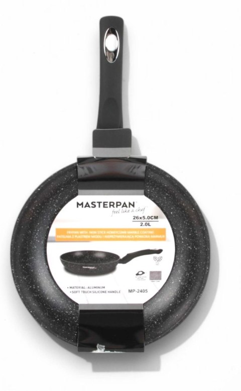 Patelnia tradycyjna Masterpan 26 cm aluminiowa