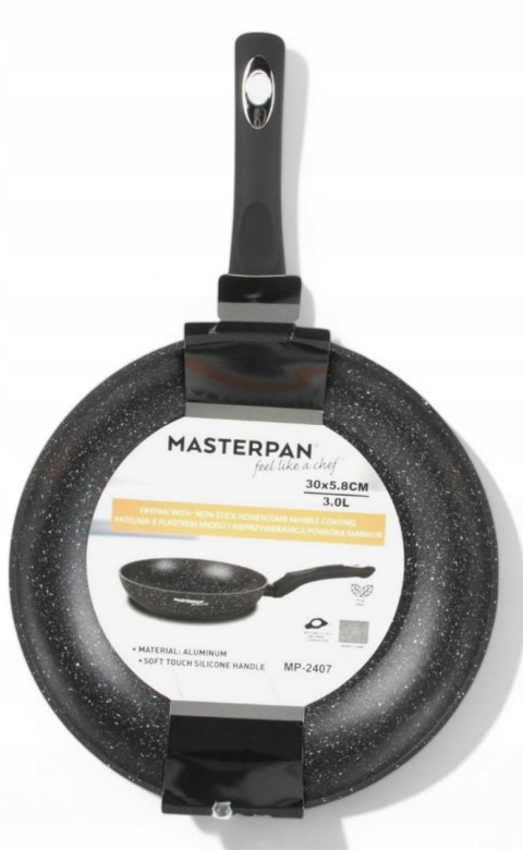 Patelnia tradycyjna Masterpan 30 cm aluminiowa