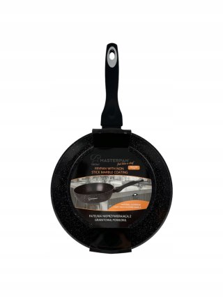 Patelnia tradycyjna Masterpan PREMIUM 26 cm granitowa