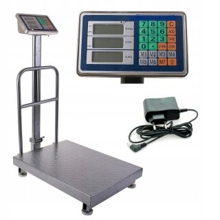 Waga Platformowa magazynowa sklepowa 100 kg x 50 g LCD