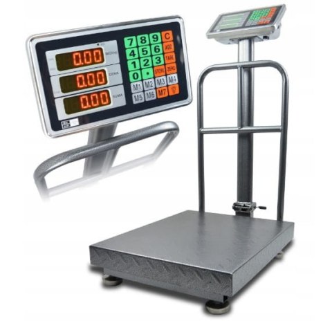 Waga Platformowa sklepowa magazynowa 150 kg x 20 g