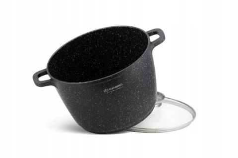 Zestaw GARNKÓW 2x GARNEK 10 / 6.2 L Powłoka Marmurkowa Indukcja Gaz