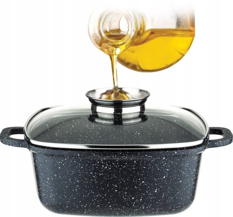 Zestaw garnków Edenberg marabel edenberg aluminiowe 8 el.