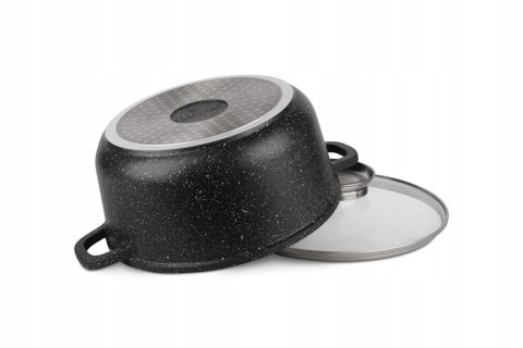 Zestaw garnków marmurkowych aluminiowe 12 el.