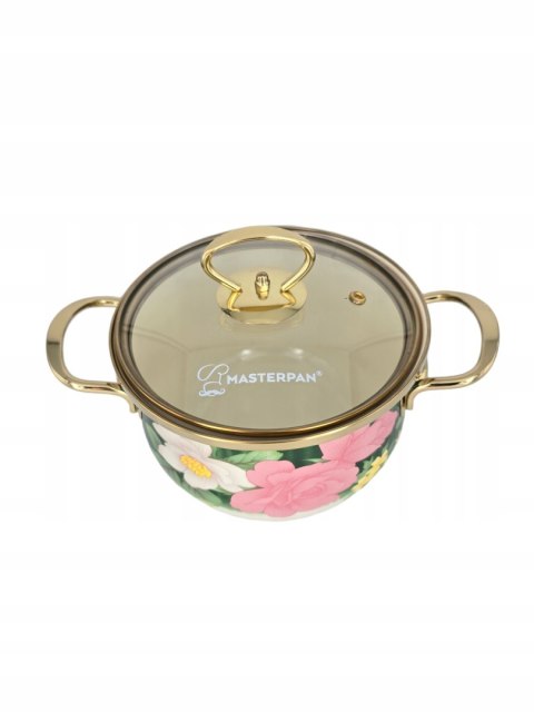 8 SZT GARNKI EMALIA MASTERPAN MP-2633