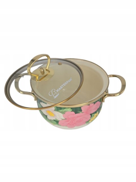 8 SZT GARNKI EMALIA MASTERPAN MP-2633