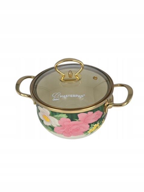 8 SZT GARNKI EMALIA MASTERPAN MP-2633