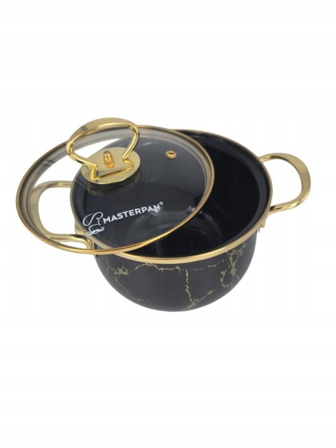 8 SZT GARNKI EMALIA MASTERPAN MP-2634