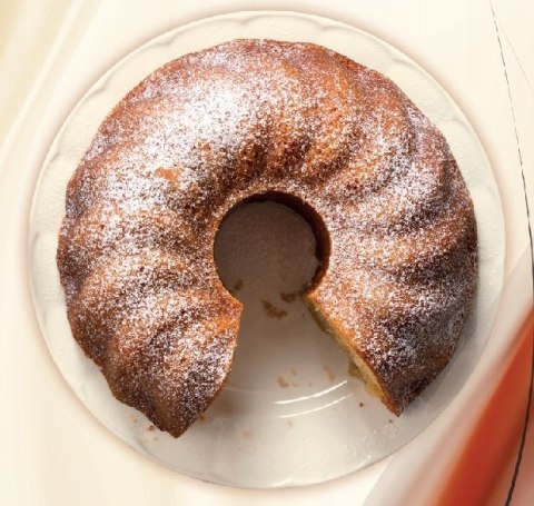 BLACHA TORTOWNICA DO BABKI BABKA KOMIN DO PIECZENIA CIASTA 28 CM
