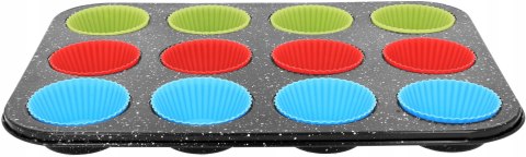 Forma do muffinek Elitehoff 27 x 35cm średnica 6cm