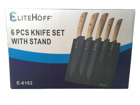 Komplet 5 noży w pudełku Elitehoff Ceramic Knife