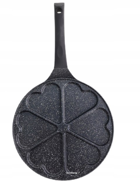 Patelnia do jajek i placków Elitehoff 27 cm marmurowa