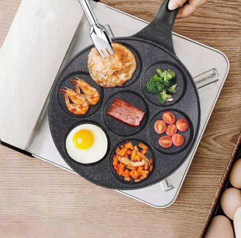 Patelnia do jajek i placków Elitehoff Pancake 27 cm granitowa