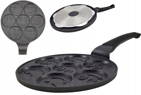 Patelnia do jajek i placków Elitehoff Pancake 27 cm granitowa