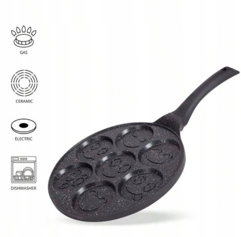 Patelnia do jajek i placków Elitehoff Pancake 27 cm granitowa